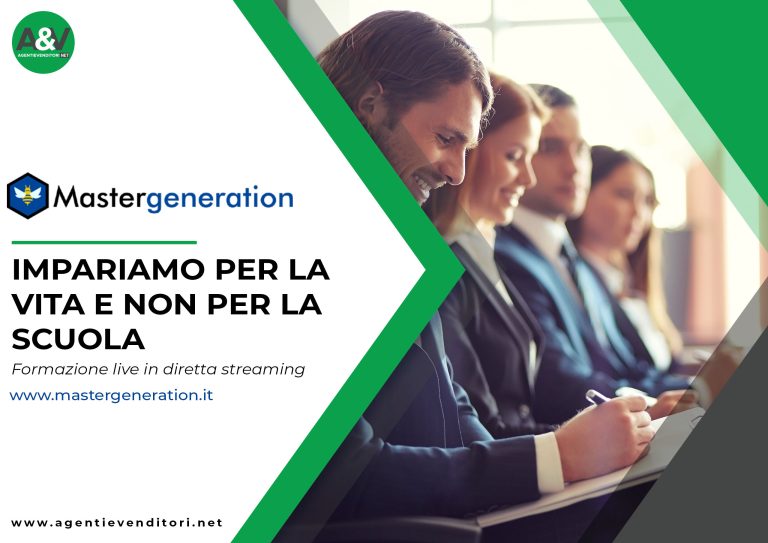 Master Generation ha scelto Agenti&Venditori